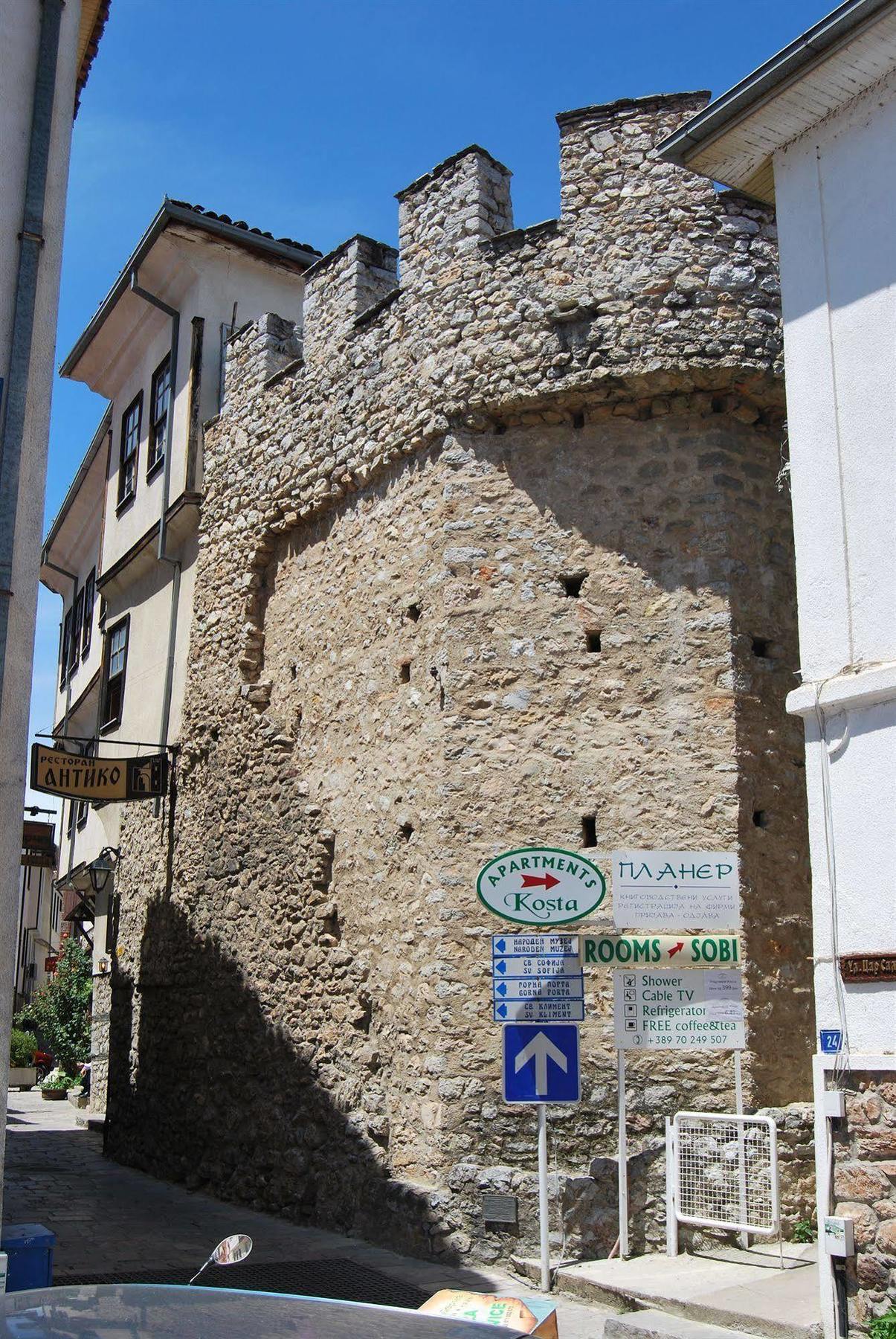 Vila Kosta City Center Port Ohrid Exterior foto